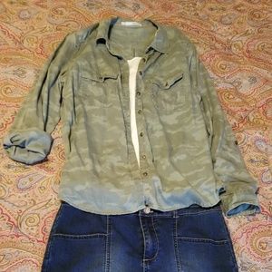 Maurices Camo button down